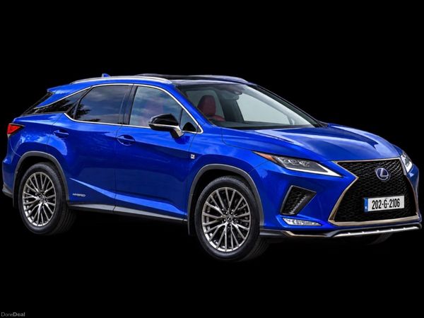 Lexus RX SUV, Petrol Hybrid, 2020, Blue