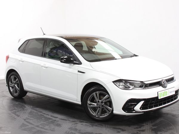 Volkswagen Polo Hatchback, Petrol, 2023, White