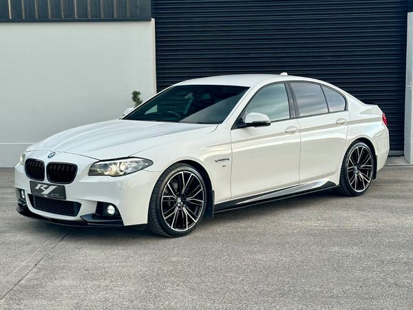 BMW 5-Series Saloon, Diesel, 2016, White