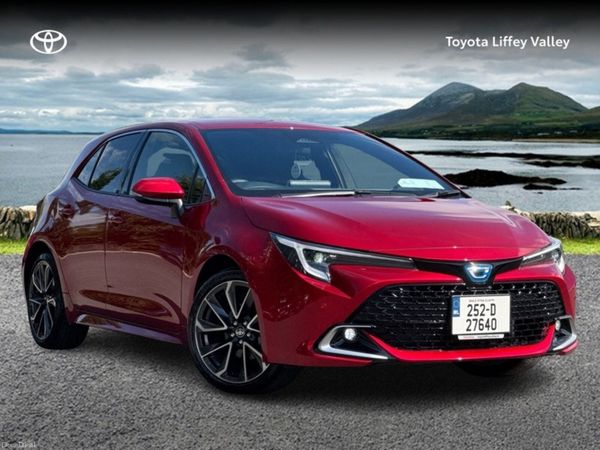 Toyota Corolla Saloon, Petrol Hybrid, 2025, Red