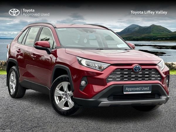 Toyota RAV4 SUV, Petrol Hybrid, 2019, Red