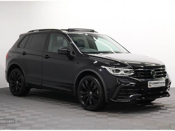 Volkswagen Tiguan SUV, Petrol Hybrid, 2023, Black