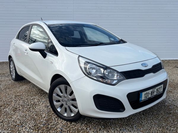 Kia Rio Hatchback, Diesel, 2013, White