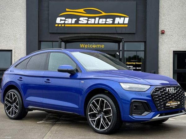 Audi Q5 SUV, Diesel Hybrid, 2023, Blue