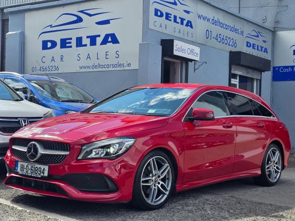 Mercedes-Benz CLA Estate, Petrol, 2018, Red