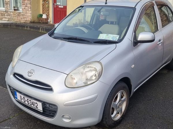 Nissan March Hatchback, Petrol, 2011, Silver