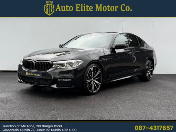 BMW 5-Series Saloon, Diesel, 2019, Black