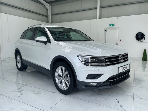 Volkswagen Tiguan SUV, Diesel, 2019, White