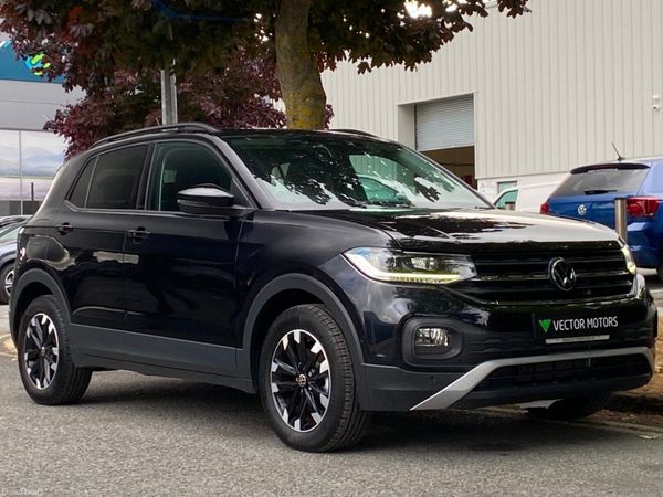 Volkswagen T-Cross SUV, Petrol, 2023, Black