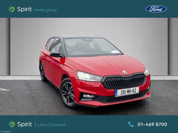 Skoda Fabia Hatchback, Petrol, 2025, Red
