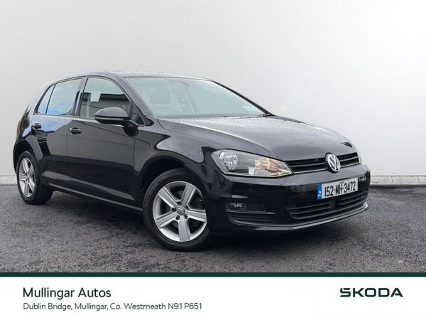 Volkswagen Golf Hatchback, Diesel, 2015, Black