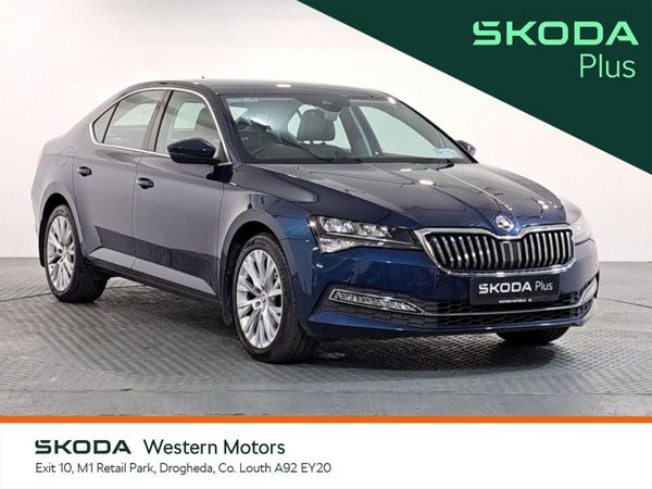 Skoda Superb Saloon, Diesel, 2023, Blue