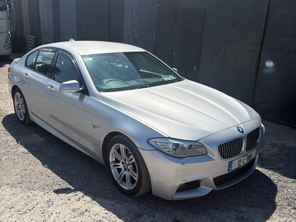 BMW 5-Series Saloon, Diesel, 2012, Silver
