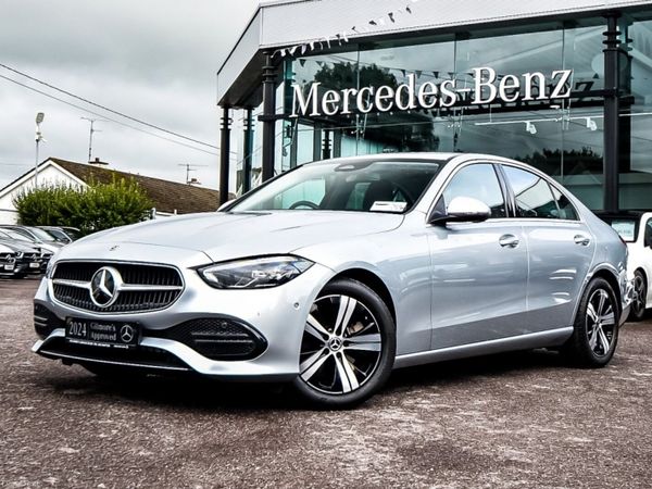 Mercedes-Benz C-Class Saloon, Diesel Hybrid, 2024, Silver