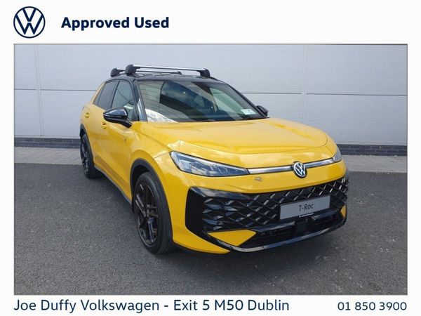 Volkswagen T-Roc SUV, Petrol, 2026, Yellow