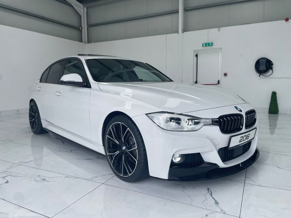 BMW 3-Series Saloon, Petrol Plug-in Hybrid, 2016, White