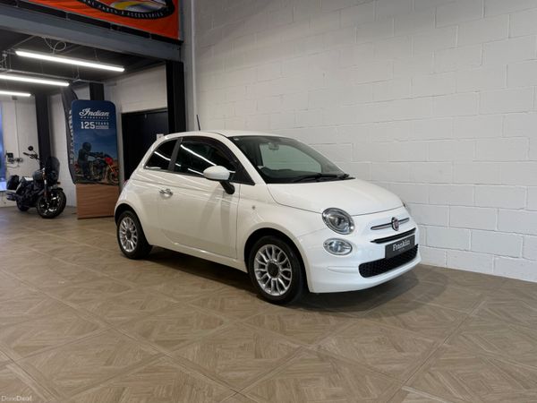 Fiat 500 Hatchback, Petrol, 2017, White