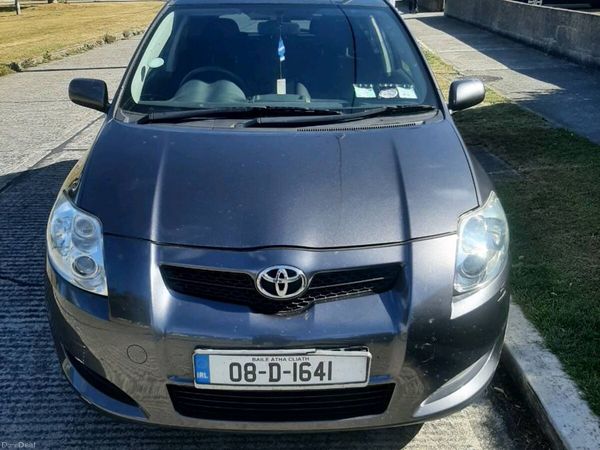 Toyota Auris Hatchback, Petrol, 2008, Grey