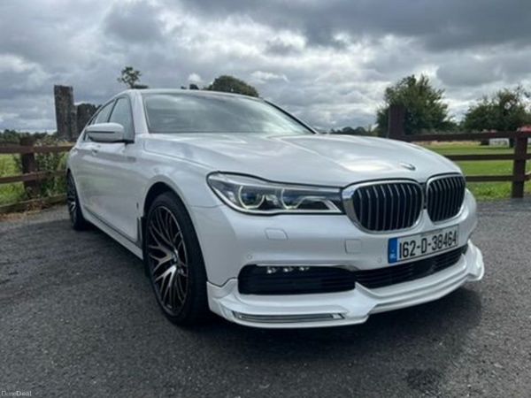 BMW 7-Series Saloon, Petrol Plug-in Hybrid, 2016, White