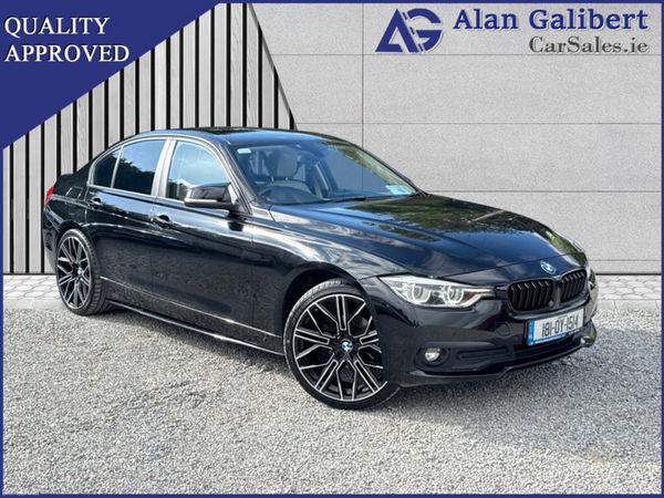 BMW 3-Series Saloon, Diesel, 2018, Black