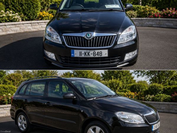 Skoda Fabia Estate/Jeep, Petrol, 2011, Black