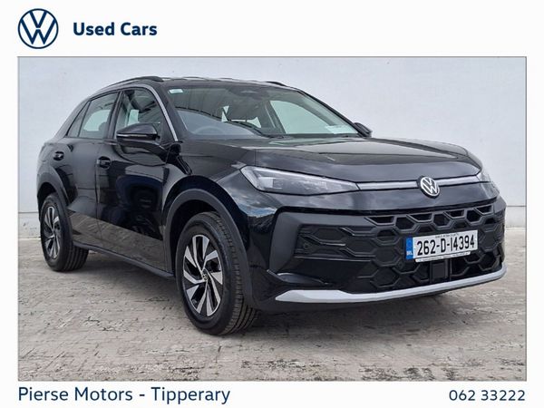 Volkswagen T-Roc SUV, Petrol, 2026, Black