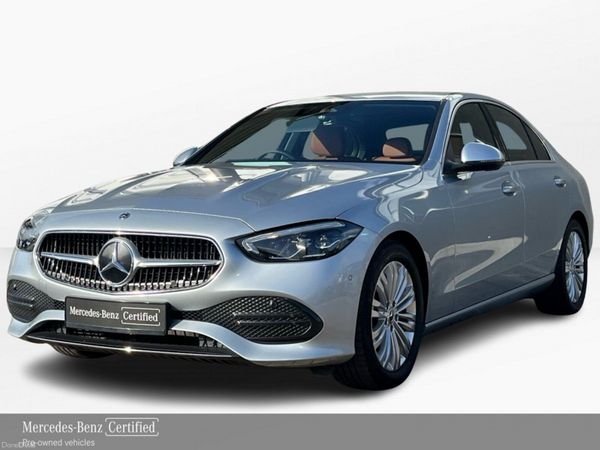 Mercedes-Benz C-Class Saloon, Diesel Hybrid, 2024, Silver