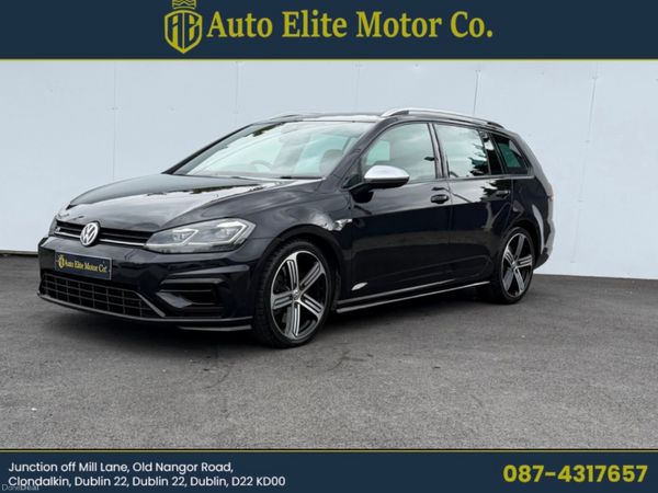 Volkswagen Golf Estate, Petrol, 2018, Black