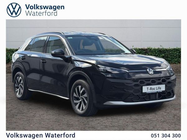 Volkswagen T-Roc SUV, Petrol, 2026, Black