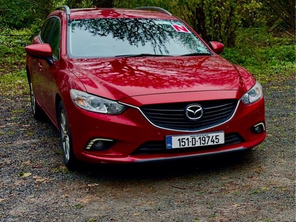 Mazda Mazda6 Estate, Diesel, 2015, Red