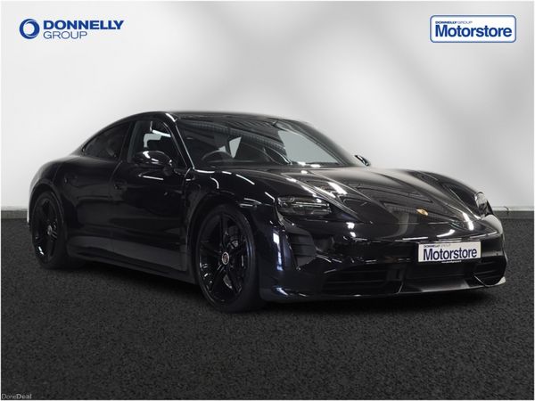 Porsche Taycan Saloon, Electric, 2020, Black