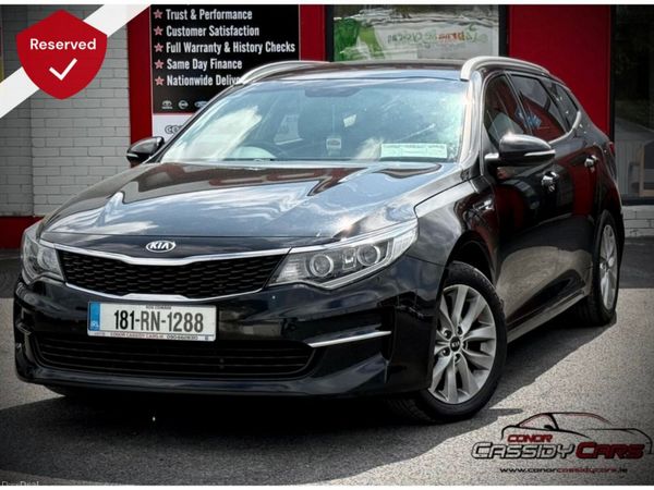 Kia Optima Estate, Diesel, 2018, Black