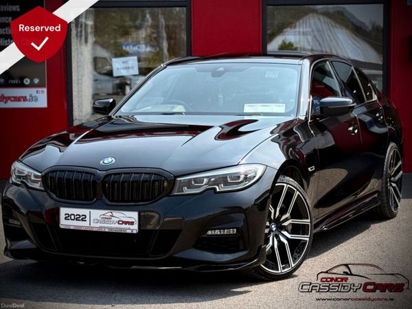 BMW 3-Series Saloon, Petrol Hybrid, 2022, Black