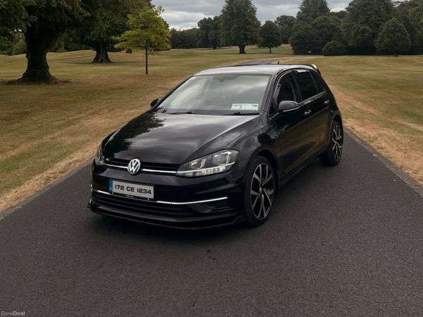 Volkswagen Golf Hatchback, Diesel, 2017, Black
