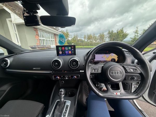 Audi A3 Saloon, Petrol, 2018, White