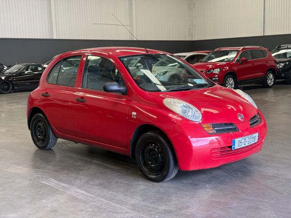 Nissan Micra Hatchback, Petrol, 2005, Red