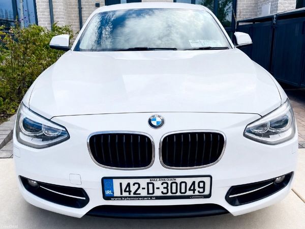BMW 1-Series Hatchback, Petrol, 2014, White