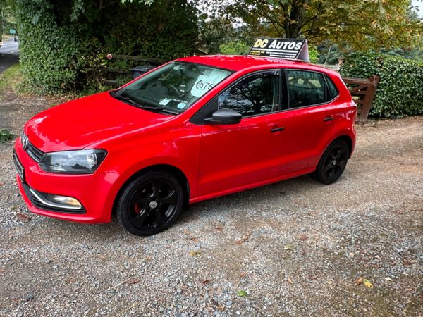 Volkswagen Polo Hatchback, Petrol, 2015, Red