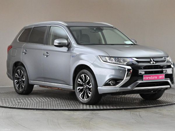 Mitsubishi Outlander SUV, Petrol Plug-in Hybrid, 2017, Grey