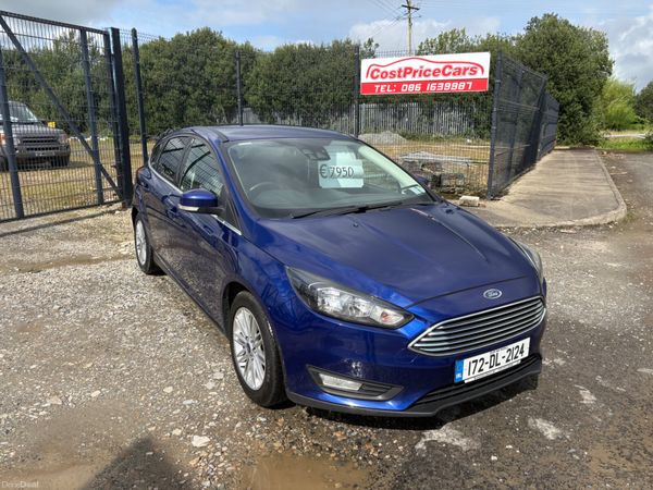 Ford Focus Hatchback, Diesel, 2017, Blue