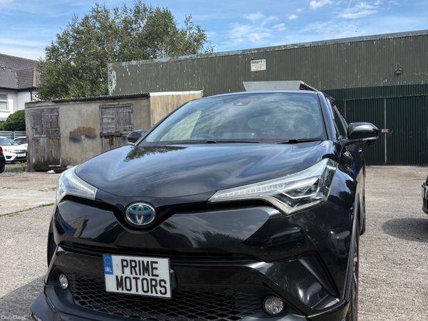 Toyota C-HR SUV, Petrol Hybrid, 2017, Black