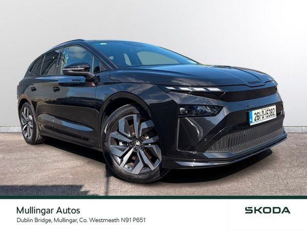 Skoda Enyaq Estate, Electric, 2026, Black