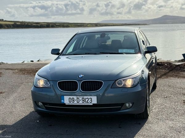 BMW 5-Series Saloon, Diesel, 2009, Blue