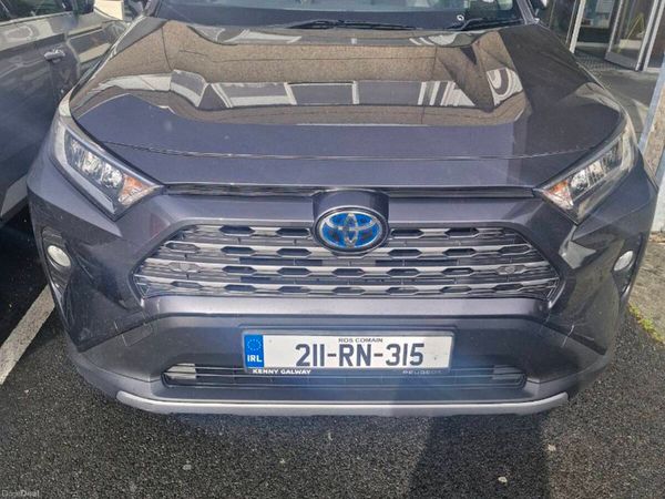 Toyota RAV4 SUV, Petrol Hybrid, 2021, Grey