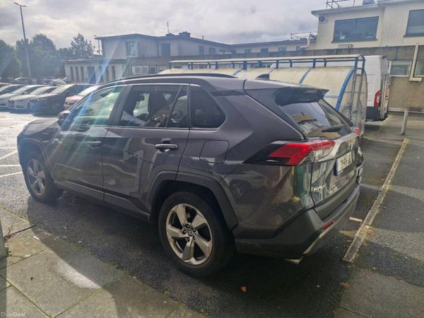 Toyota RAV4 SUV, Petrol Hybrid, 2021, Grey