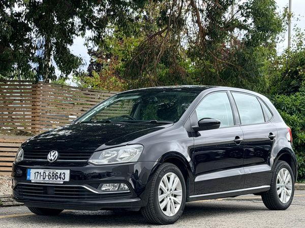 Volkswagen Polo Hatchback, Petrol, 2017, Black