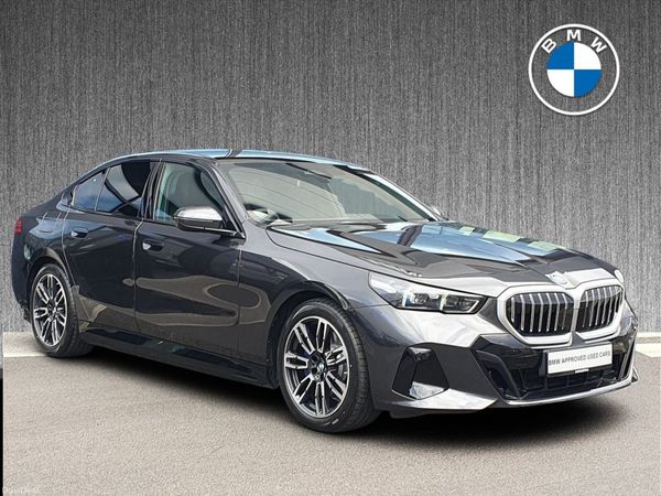 BMW 5-Series Saloon, Petrol Plug-in Hybrid, 2026, Grey