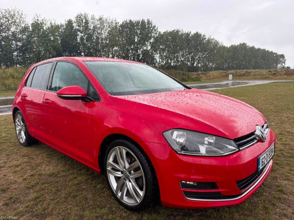 Volkswagen Golf Estate, Petrol, 2016, Red