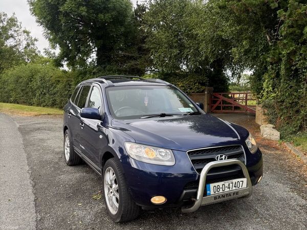 Hyundai Santa Fe SUV, Diesel, 2008, Blue