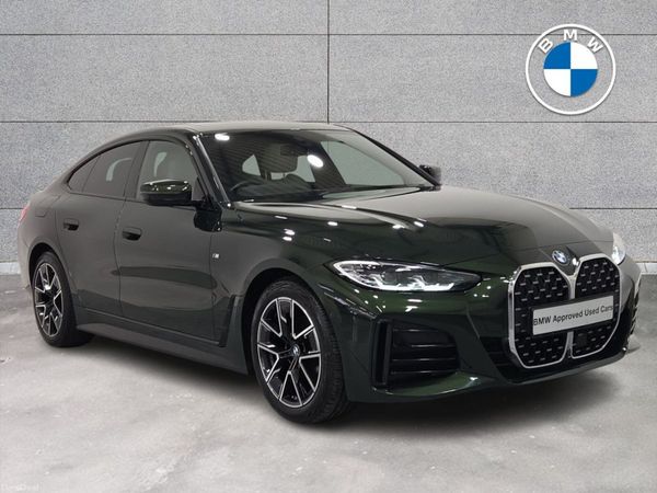 BMW 4-Series Hatchback, Diesel Hybrid, 2022, Green